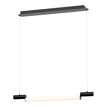 Elegant Diamond Pendant Necklace 3D model image 1 