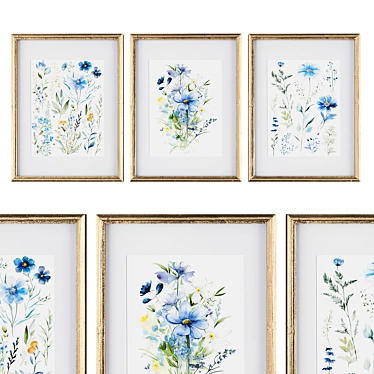 Artwork Collection: Pictures952 3D model image 1 