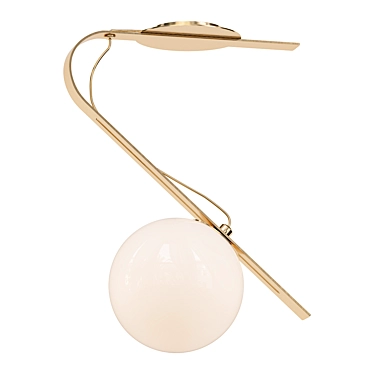 Modern Black Pendant Light 3D model image 1 