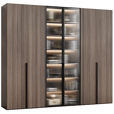 Modular Cabinets in Modern Style 3D model image 1 