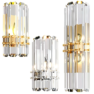 AERIN Bonnington Wall Sconce Collection 3D model image 1 