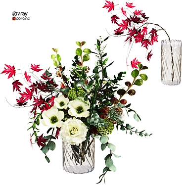 Floral Decor 108: 2015 Version 3D model image 1 