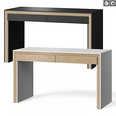 Modern Chic Deco Table 3D model image 1 