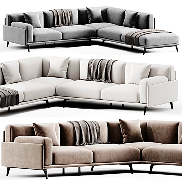  Modern Frame Sofa by Arflex 3D model image 1 