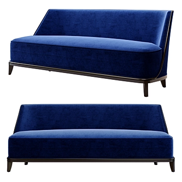 Normandie Sofa with Fixed Seat Cushion 3D model image 1 