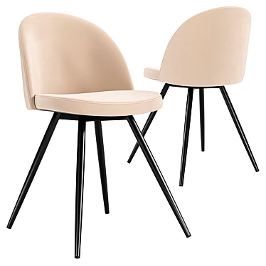 Modern Vivian Chair | 3D Model 3D model image 1 