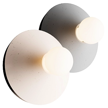 Modern Wall Sconce Light Fixture 3D model image 1 