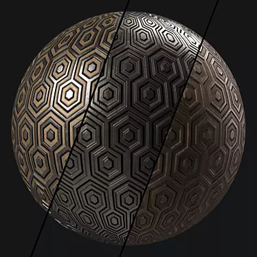 Metal Panel Painting Texture 3D model image 1 