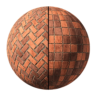 Seamless Brick Wall Texture Pack 3D model image 1 