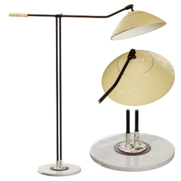 Rare Floor Lamp by Stilnovo