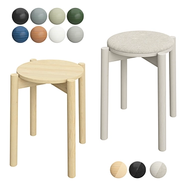 CASTOR STOOL PLUS by BIG-GAME