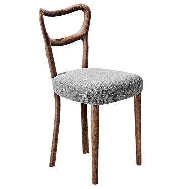 Elegant Noemi Chair - Versatile Design 3D model image 1 