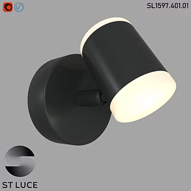 St Luce LED Wall Sconce 3D model image 1 