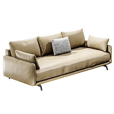 Étienne Sofa by Porada 3D model image 1 