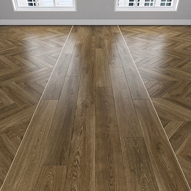 Oak Parquet Set | Texture Pack 3D model image 1 