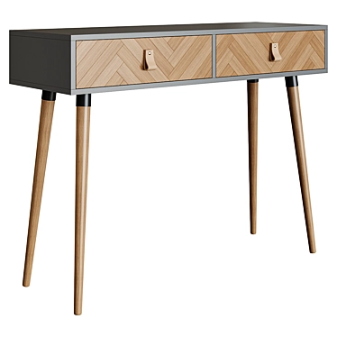 Consol 100cm Console Table VonHaus 3D model image 1 