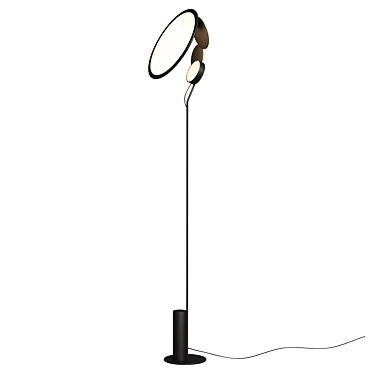 Designer Floor Lamp Cut Axolight 3D model image 1 