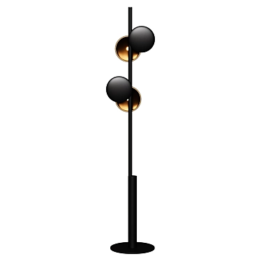 Designer Floor Lamp 298 Light 3D model image 1 