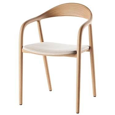 Modern Artisan Neva Chair 3D model image 1 