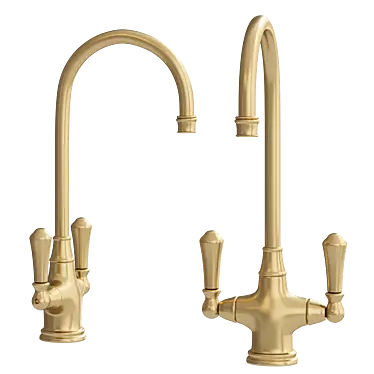 Georgian Era Bar Faucet Stunning 3D model image 1 