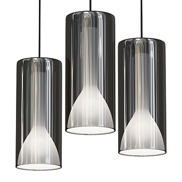 Modern Elegance Pendant Light 3D model image 1 