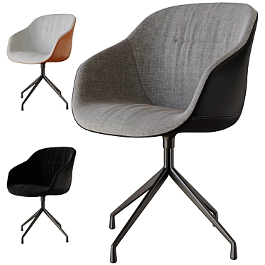 Modern 3D Model Chair Hay 3D model image 1 