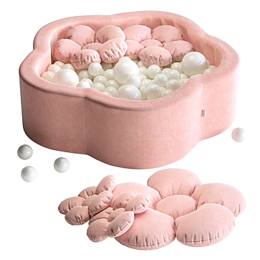 Kidkii Flower Ball Pit Set 3D model image 1 