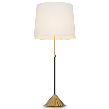 Monty Table Lamp by Louvre 3D model image 1 