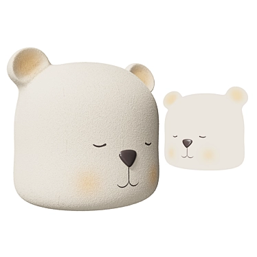 Zara Home Bear Nightlight 3D model image 1 