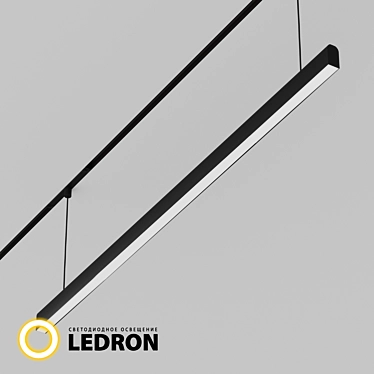 Magnetic LED Luminaire Set 3D model image 1 