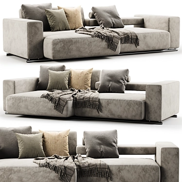 B&B Italia Andy Sofa Bed 3D model image 1 