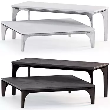 Natuzzi Skyline Coffee Table 3D model image 1 