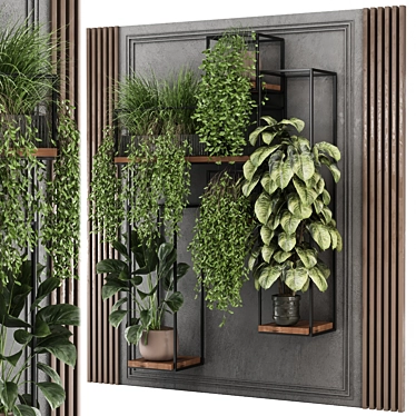 Vertical Garden Set 970 - 3D Model 3D model image 1 