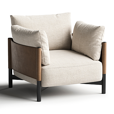 Modern Syren Armchair | 3D Model 3D model image 1 