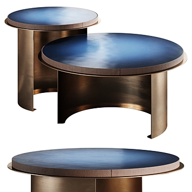 Oaze Side Tables by Monologue 3D model image 1 