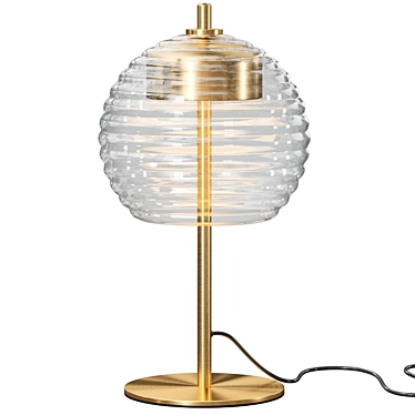 Glass Diffuser LED Table Lamp 3D model image 1 