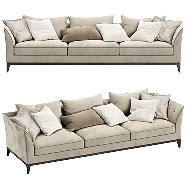 Luxury Mare Manifesto Sofa 3D model image 1 