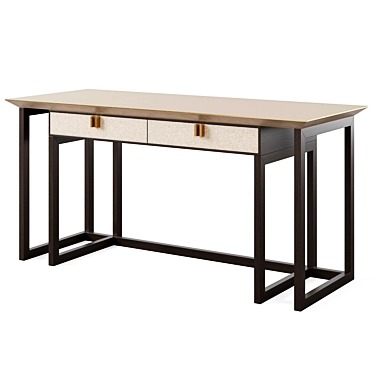 Elegant Frato Bali Desk 3D model image 1 