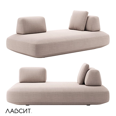 Norri 2 Seater Sofa 3D model image 1 