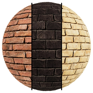  Natural Terrakotta Brick Texture Pack 3D model image 1 