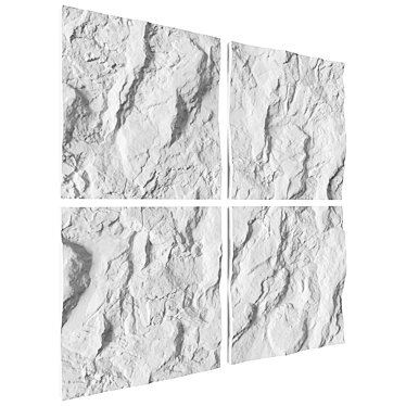 Gypsum 3D Panel Customizable #285 3D model image 1 
