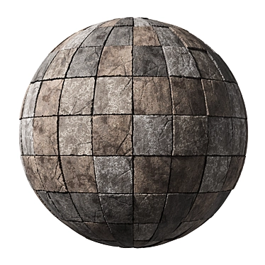 Seamless Tile Material 14: Versatile Texture Pack 3D model image 1 