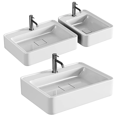 Moroccan Style Wash Basins 3D model image 1 