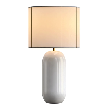 Sleek Fanny Table Lamp 3D model image 1 