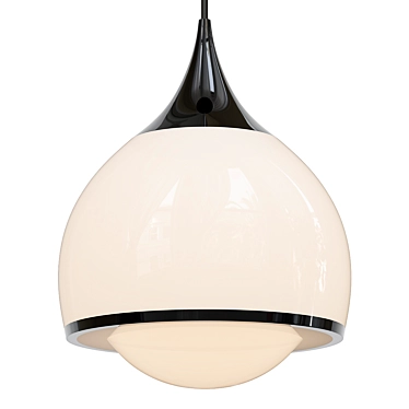 Stylish Reese Pendant Light 3D model image 1 