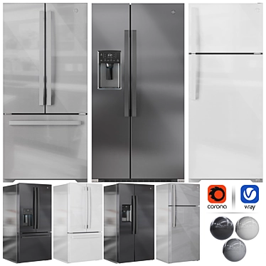 GE Refrigerator Set01