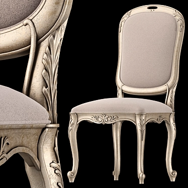 Roberto Giovannini Classic Chair Art 3D model image 1 