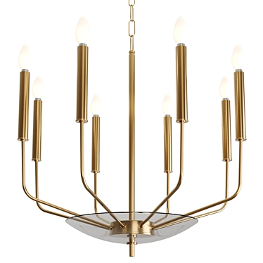 Giacomo Chandelier for Home Decor 3D model image 1 