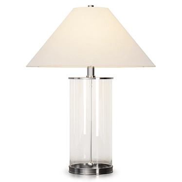 Sanders Table Lamp by Louvre Home 3D model image 1 