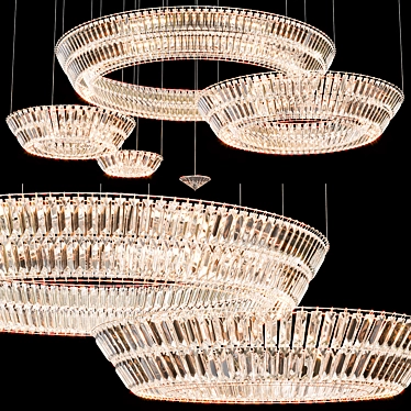 Luxury Marchetti Lab Suspension Light 3D model image 1 